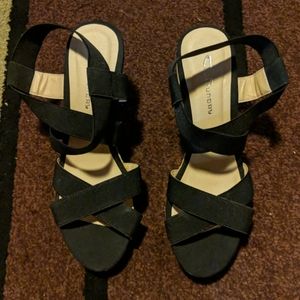 Cl by laundry Black wedge